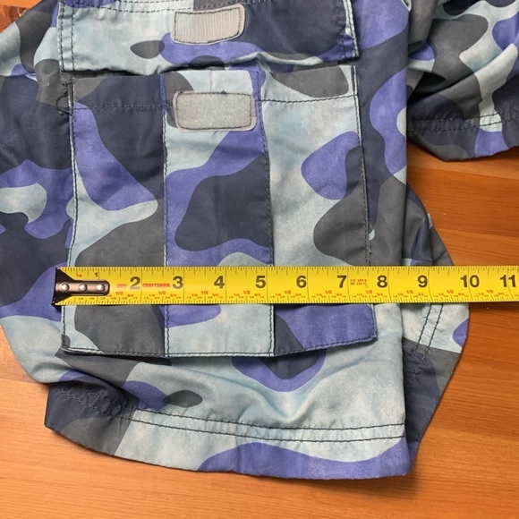 Ocean Earth NWOT Mens Lined Board Shorts, Camo, 2 Velcro Pockets, 1 Key Pocket - Picture 11 of 17